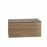 Knight Shoe Storage Bench E4007A3491A00 Natural Oak, Taupe