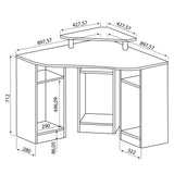 Corner Desk E1112A2100X00 White