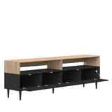 Horizon TV Stand E3150A0776A01 Natural Oak, Black