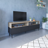 Horizon TV Stand E3150A0776A01 Natural Oak, Black