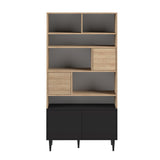 Horizon Bookshelf X7150X0707A01 Natural Oak, Black