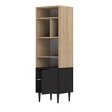 Horizon Small Bookshelf E7151A0776A01 Natural Oak, Black