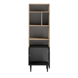 Horizon Small Bookshelf E7151A0776A01 Natural Oak, Black