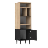 Horizon Small Bookshelf E7151A0776A01 Natural Oak, Black