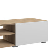 Podium 140 TV Stand w/ doors E3153A3421A00 White, Oak