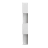Sigma Bookcase E7068A2198X00 White, Concrete Look Color