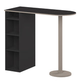 Gélas Bar Table E8092A7683X00 Black, Grey