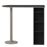 Gélas Bar Table E8092A7683X00 Black, Grey