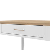 Horizon Desk X1150X0321A41 Natural Oak, White