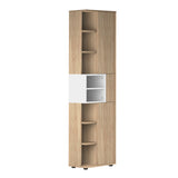 Kube Bathroom Column E6490A0334A01 Natural Oak, White