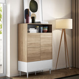 Horizon High Sideboard X4150X0303A01 Natural Oak, White