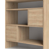 Horizon Bookshelf X7150X0303A01 Natural Oak, White