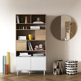 Horizon Bookshelf X7150X0303A01 Natural Oak, White