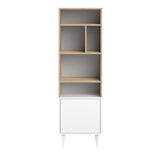 Horizon Small Bookshelf E7151A0321A01 Natural Oak, White