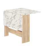Papillon Foldable Table E2050A5645X00 Oak, Marble