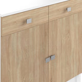 Variety Junior Bathroom Storage E6038A2134A17 White, Oak