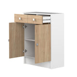 Variety Junior Bathroom Storage E6038A2134A17 White, Oak