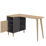 Nook Desk X1203X6134X00 Black, Natural Oak