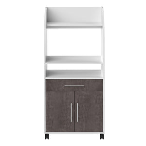 Jeanne Kitchen Trolley E8071A2198A80 White/Concrete