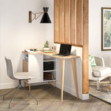 Nook Desk X1203X6234X00 White, Natural Oak