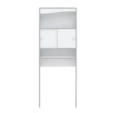 Surf Toilet Storage Cabinet E6091A7321M17 White, Aluminium Grey