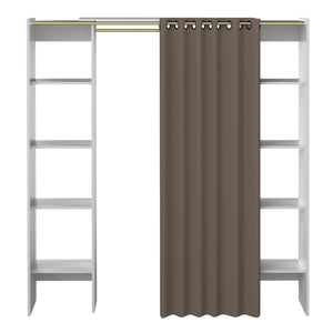 Jerry Clothes Storage System X4021X2191R00 White, Taupe