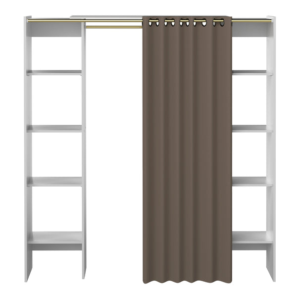 Jerry Clothes Storage System X4021X2191R00 White, Taupe