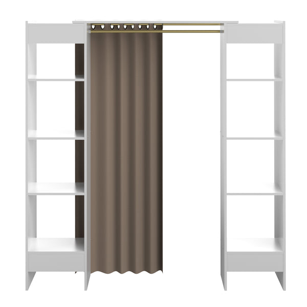 Jerry Clothes Storage System X4021X2191R00 White, Taupe