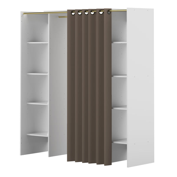 Jerry Clothes Storage System X4021X2191R00 White, Taupe