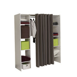 Jerry Clothes Storage System X4021X2191R00 White, Taupe