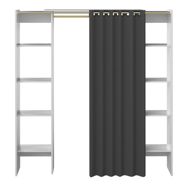 Jerry Clothes Storage System X4021X2193R00 White, Dark Grey