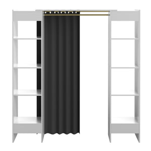 Jerry Clothes Storage System X4021X2193R00 White, Dark Grey