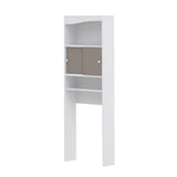 Wave Toilet Storage Cabinet E6090A2191A17 White, Taupe