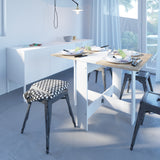Papillon Foldable Table E2050A2134X00 White, Natural Oak