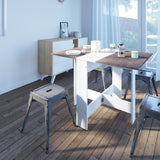 Papillon Foldable Table E2050A2198X00 White, Concrete Look