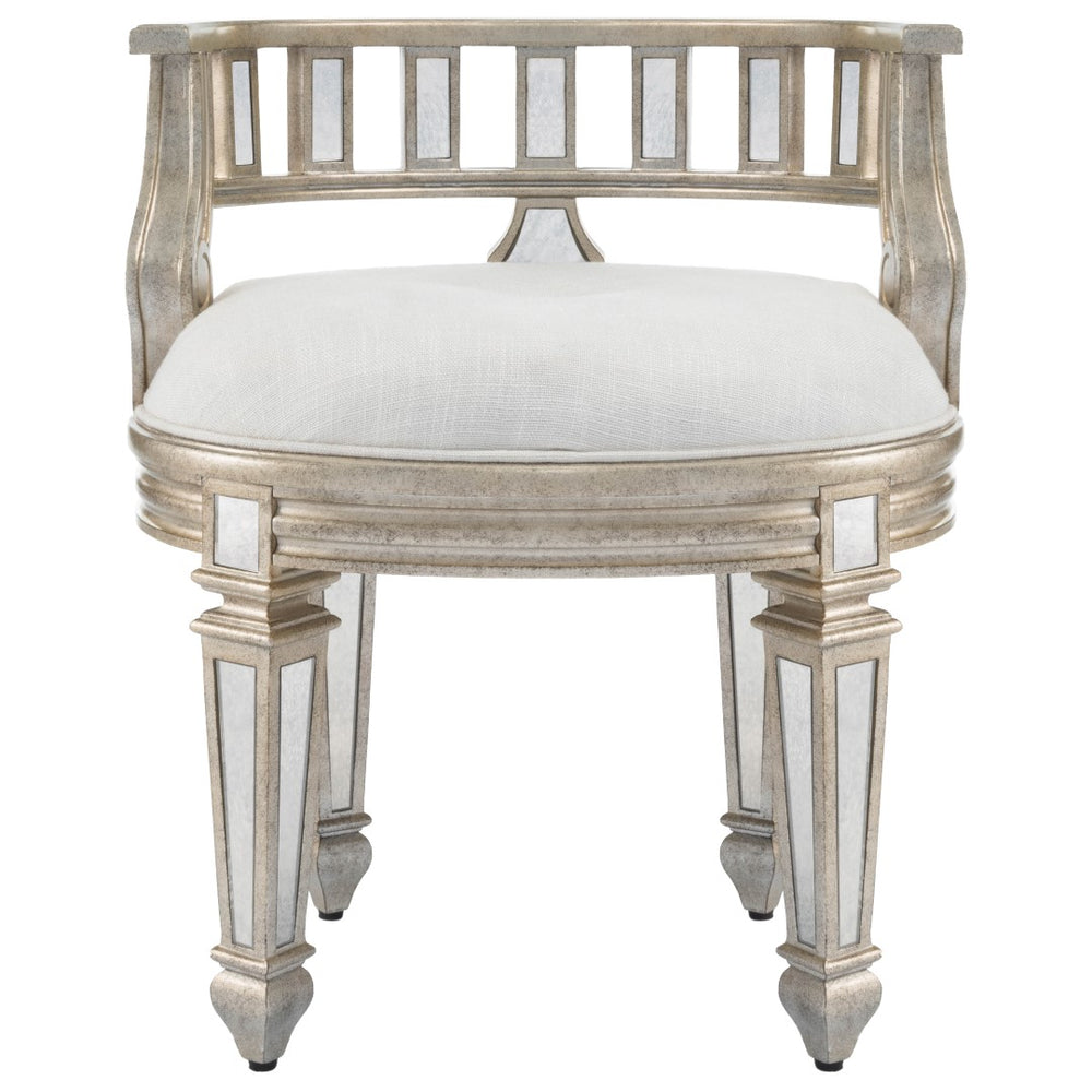 Butler Specialty Rebecca Mirrored Vanity Stool 3762146