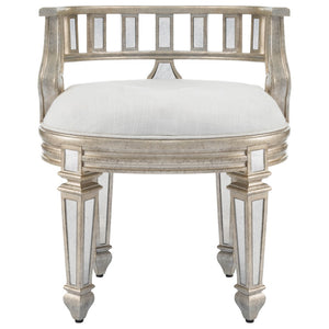 Butler Specialty Rebecca Mirrored Vanity Stool 3762146
