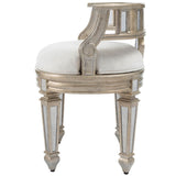 Butler Specialty Rebecca Mirrored Vanity Stool 3762146