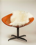 2' x 3' Ivory New Zealand Natural Sheepskin Rug