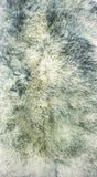 2' x 3' Gray Mist New Zealand Natural Sheepskin Rug