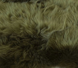 2' x 3' Khaki Green New Zealand Natural Sheepskin Rug