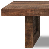Solid Wood Butcher Block Dining Bench