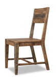 Set of 2 Solid Mango Wood Dining Chairs