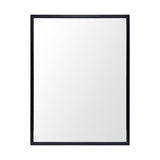 HomeRoots Rectangle Black Accent Mirror With Oxidized Finish Frame 380076-HOMEROOTS 380076