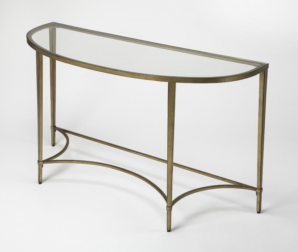 Butler Specialty Monica Gold Demilne Console Table 3803355