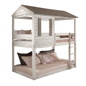 Darlene Cottage / Bunk Bed Rustic White 38135-ACME