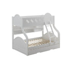 Grover Country-Cottage/Provincial Twin/Full Bunk Bed w/Storage White () 38160-ACME