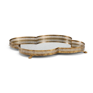 Tracery Mirrored Tray