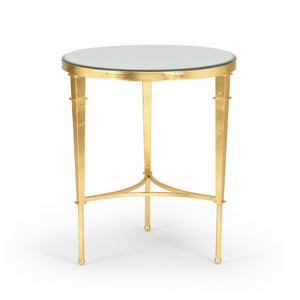 Round Regent Table - Gold