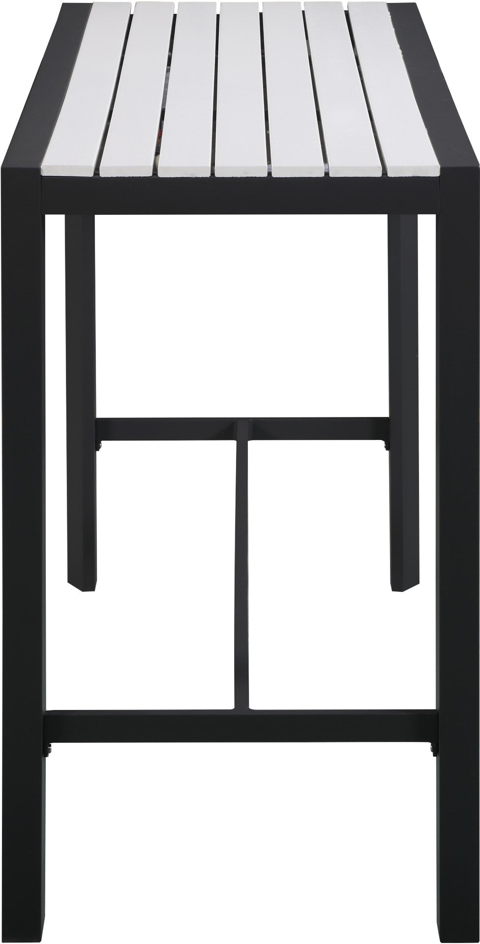 Nizuc Outdoor Patio Aluminum Bar Table - Thumbnail 4